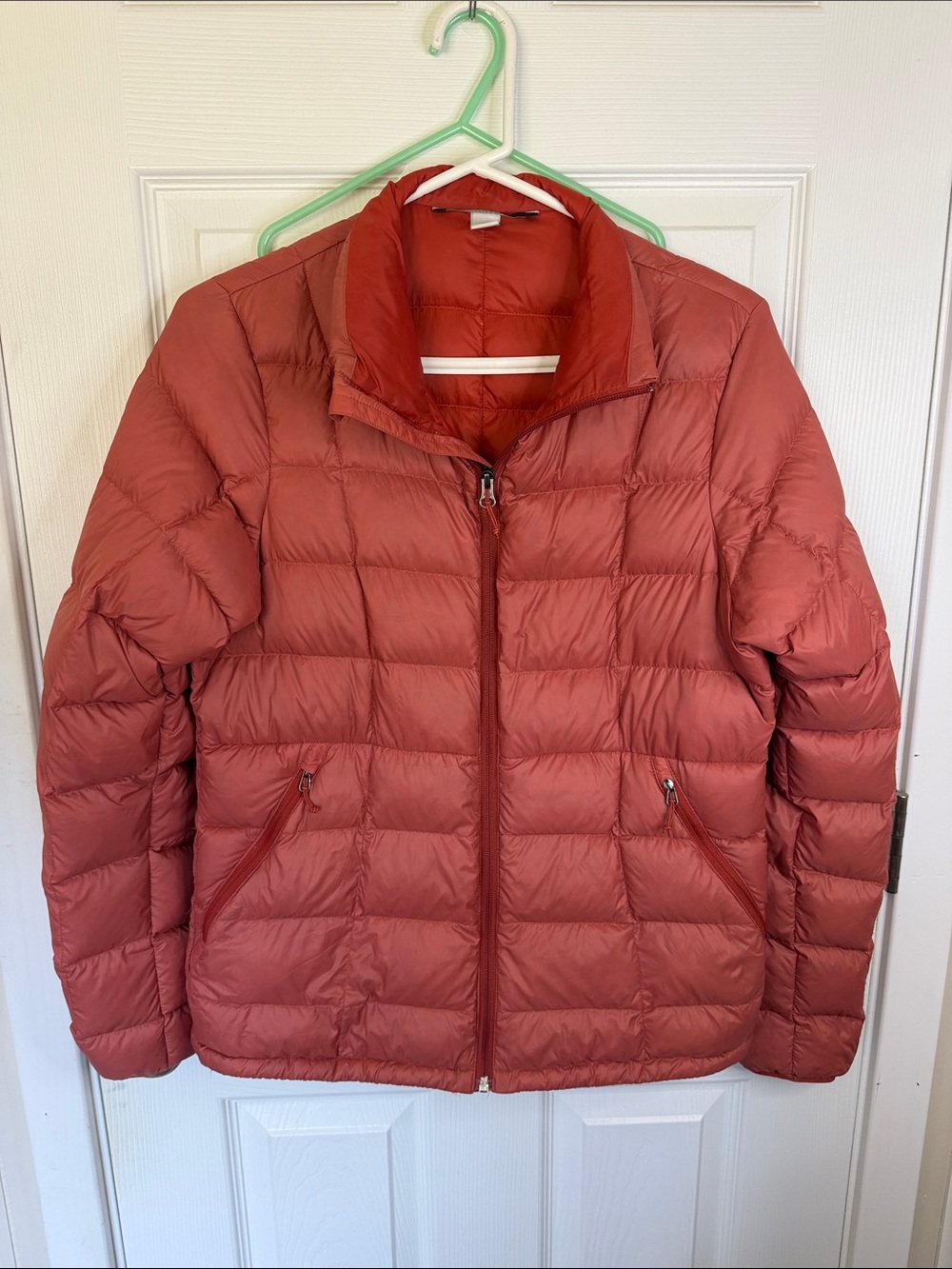 REI Co-op 650 Down Jacket 2.0 Women's Medium Terracotta Rust Packable Puffer